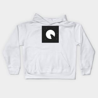 Bark at the moon Kids Hoodie